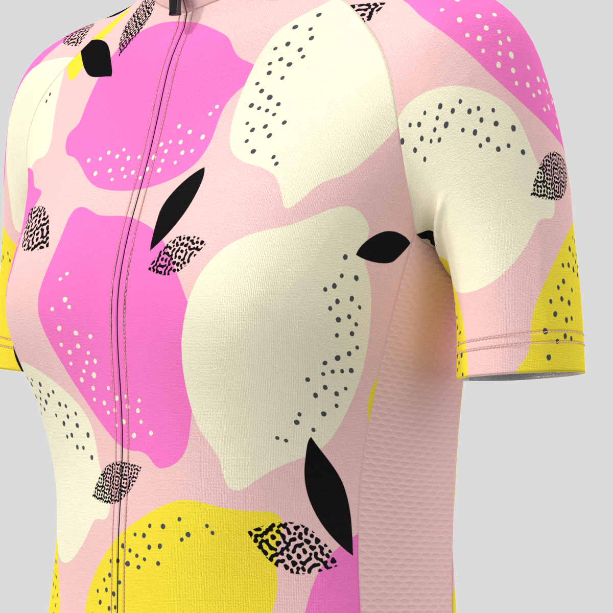 Lemon Print Women's Cycling Jersey