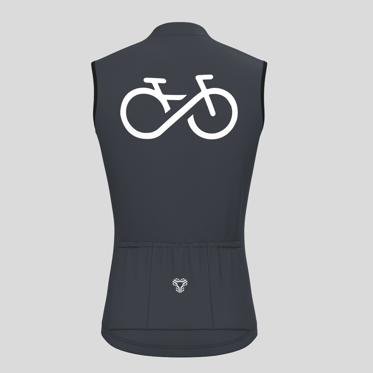 Men's Ride Forever Sleeveless Cycling Jersey - Graphite