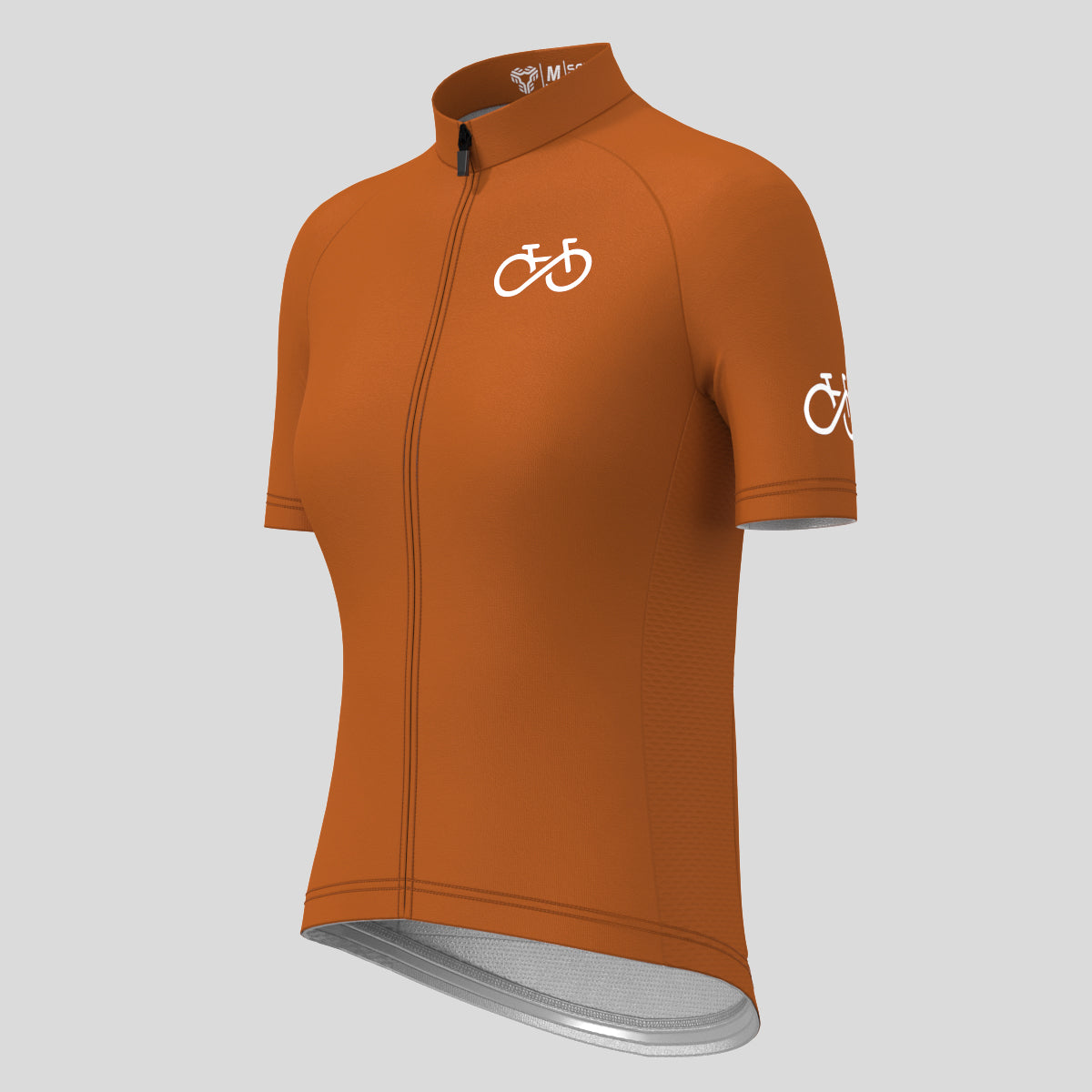 Ride Forever Women's Cycling Jersey - Caramel