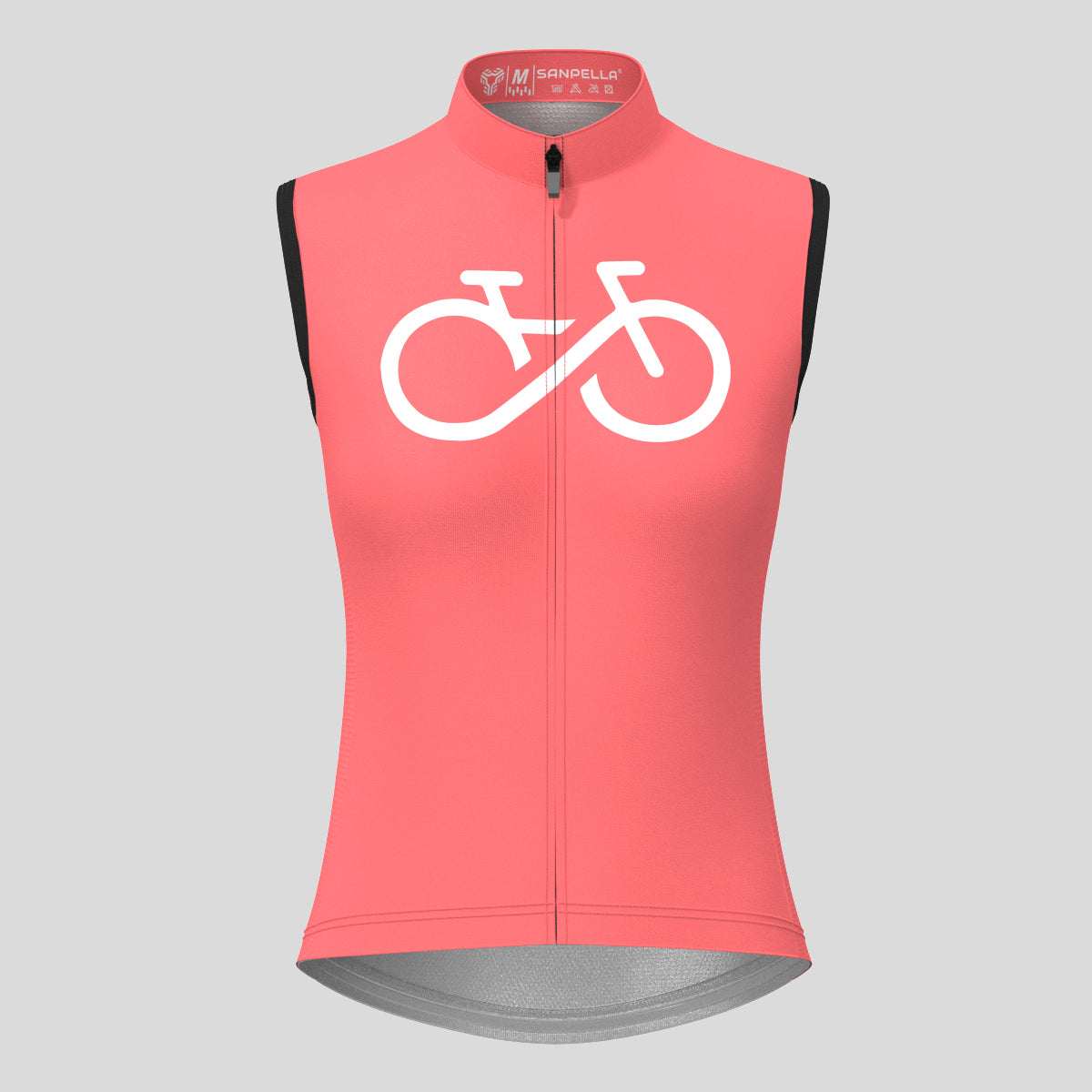 Women's Bike Forever Sleeveless Cycling Jersey - Guava