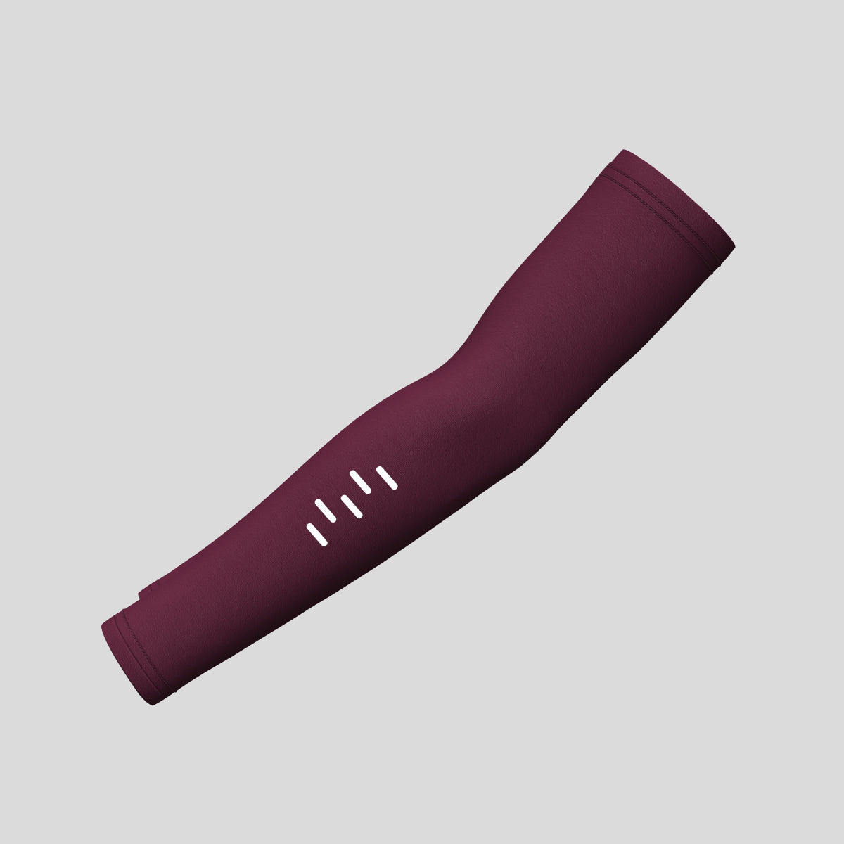 Minimal Solid Women's Arm Warmer - Burgundy