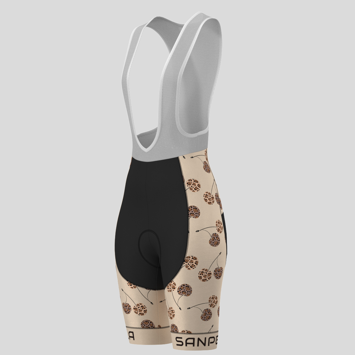 Cherry Leopard Print Women's Cycling Kit