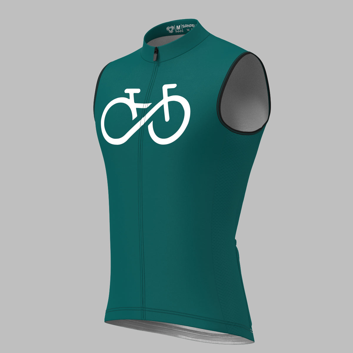 Men's Bike Forever Sleeveless Cycling Jersey - Midnight