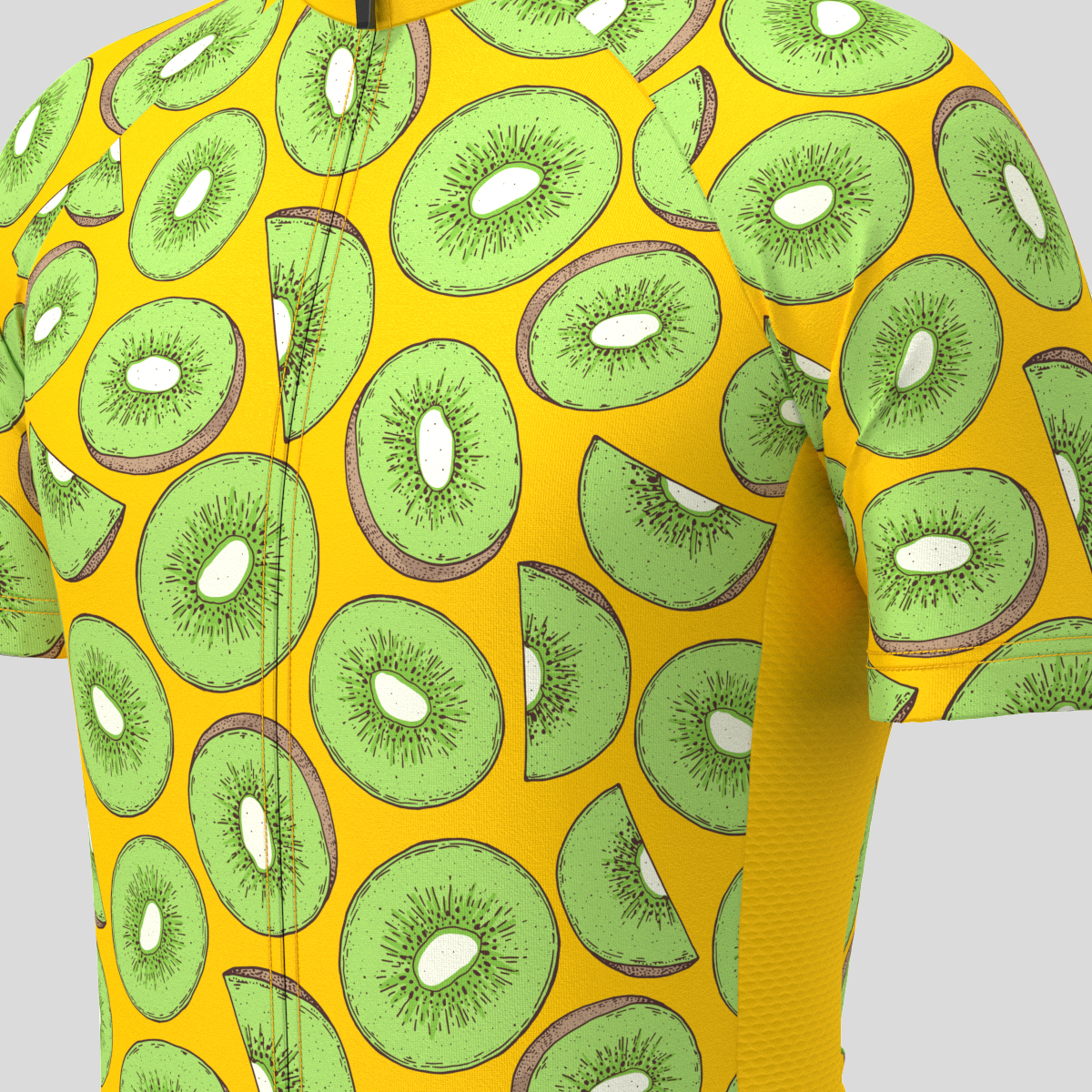 Hand Drawn Kiwi Men's Cycling Jersey