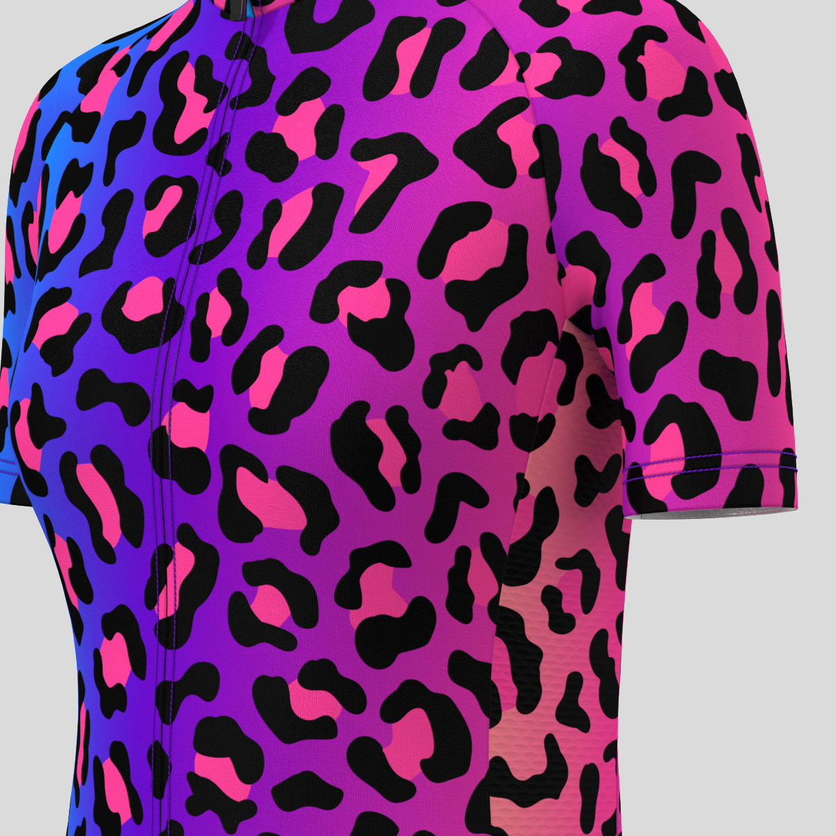 Neon Rainbow Leopard Women's Cycling Kit