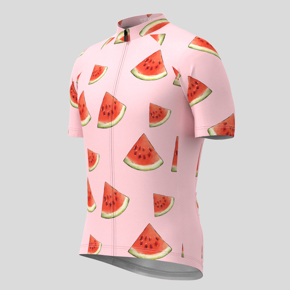 Juicy Summer Watermelon Men's Cycling Jersey - Pink