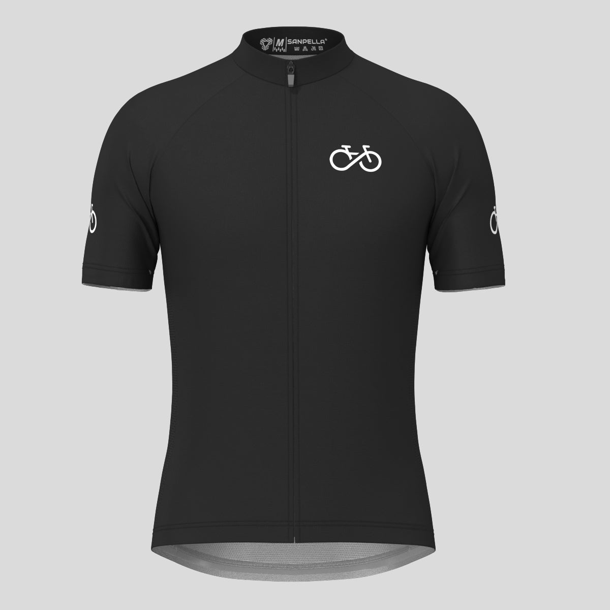 Ride Forever Men's Cycling Jersey -Black