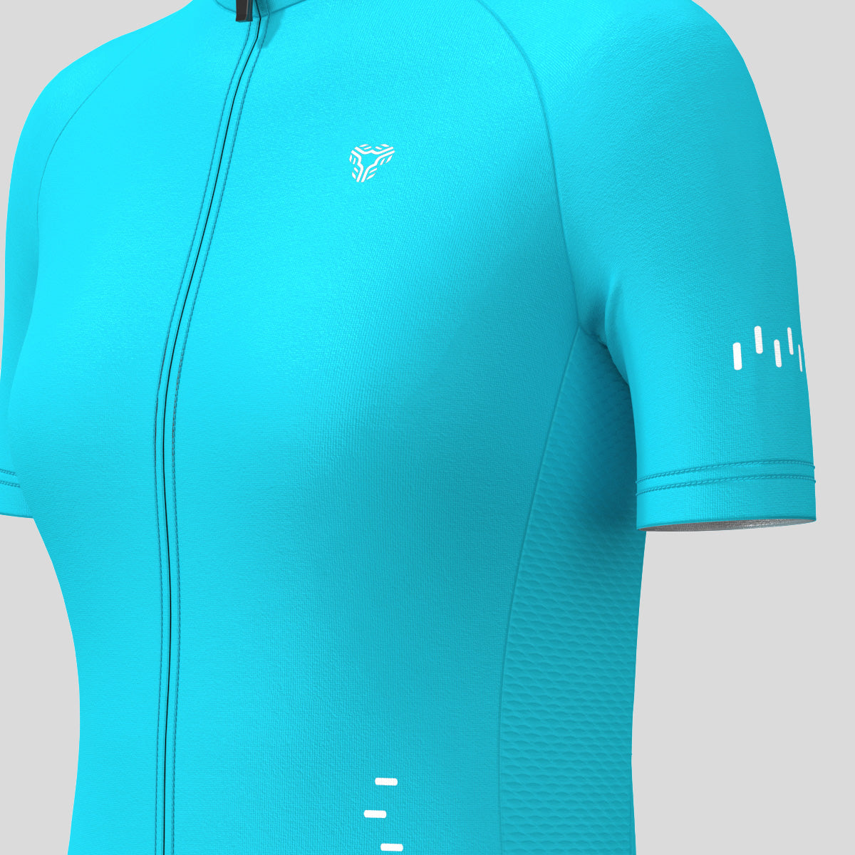 Minimal Solid Women's Cycling Jersey - Ocean