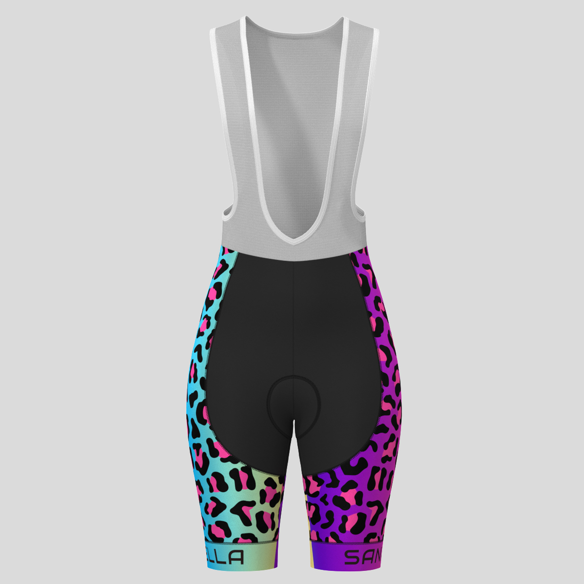 Neon Rainbow Leopard Women's Cycling Kit