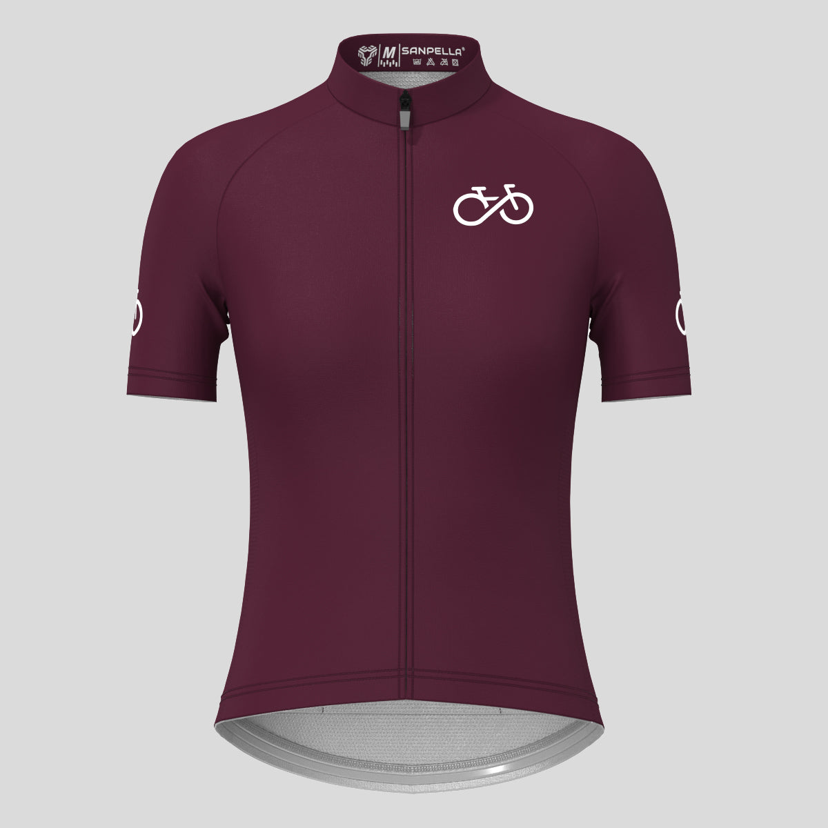 Ride Forever Women's Cycling Jersey - Burgundy
