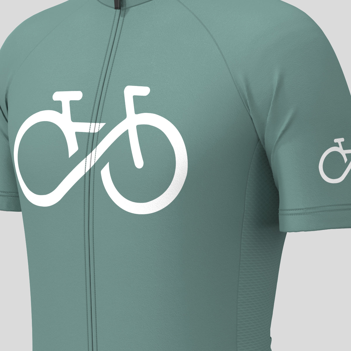 Bike Forever Men's Cycling Jersey -Sage