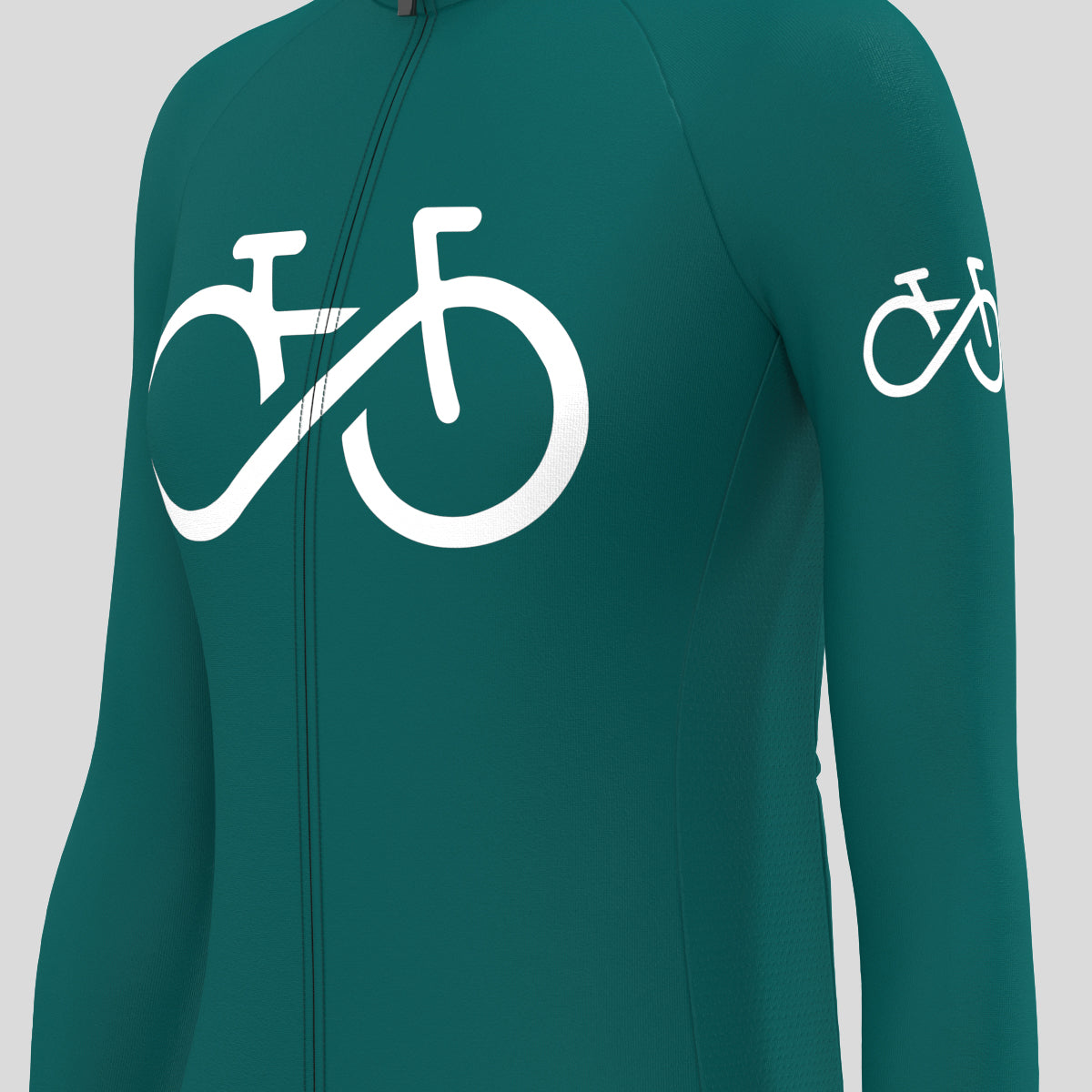 Bike Forever Women's LS Cycling Jersey - Midnight