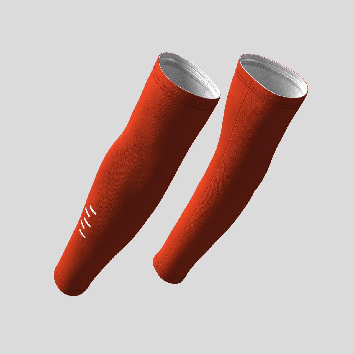 Men's Minimal Solid Arm Warmer - Brick