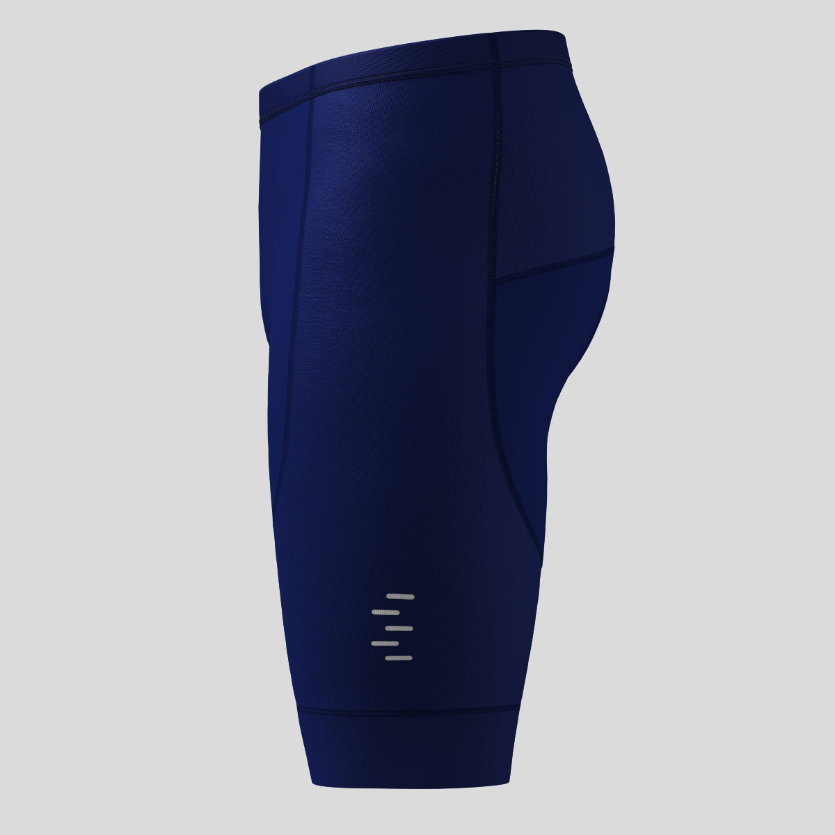 Minimal Solid Men's Cycling Shorts - Ink