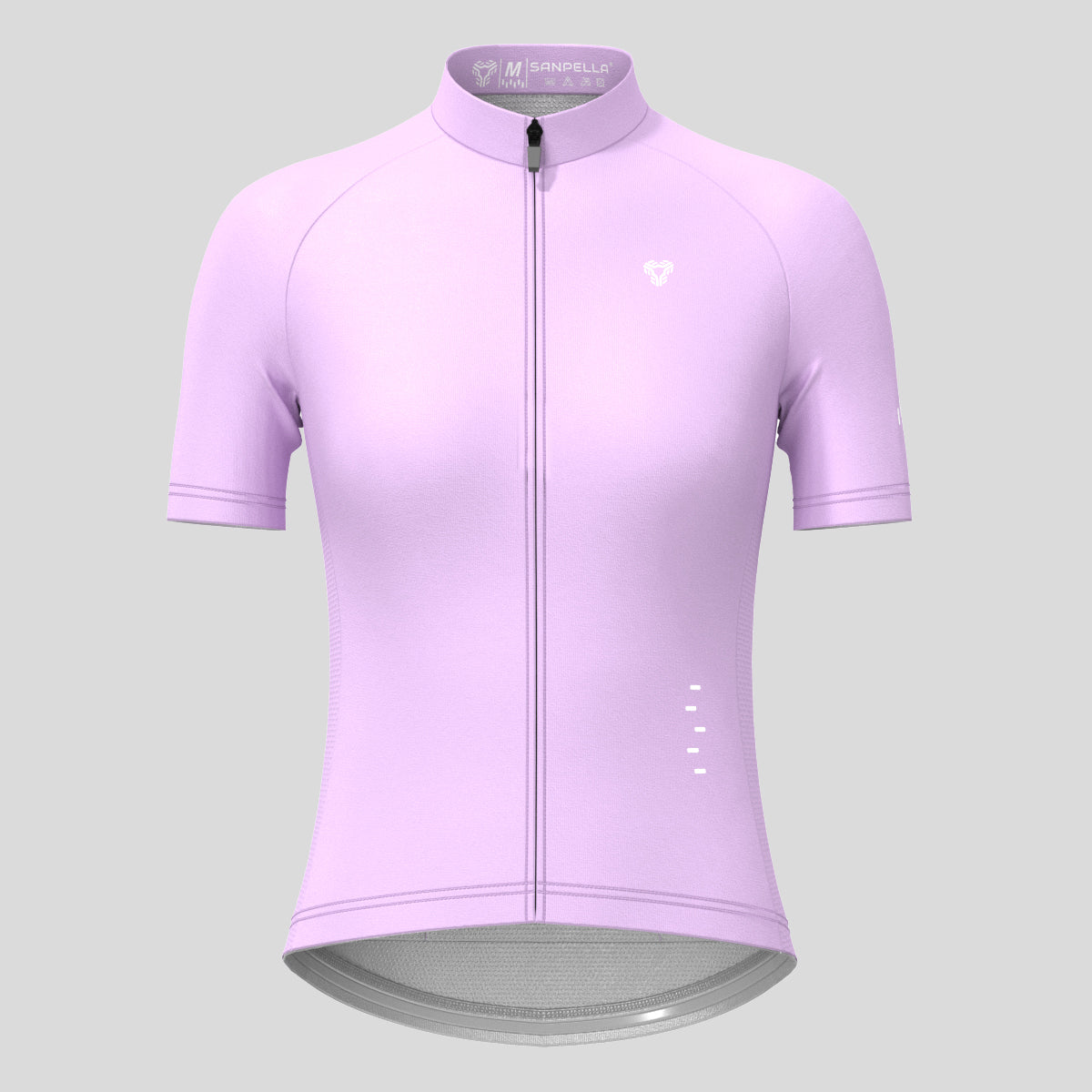 Minimal Solid Women's Cycling Jersey - Haze