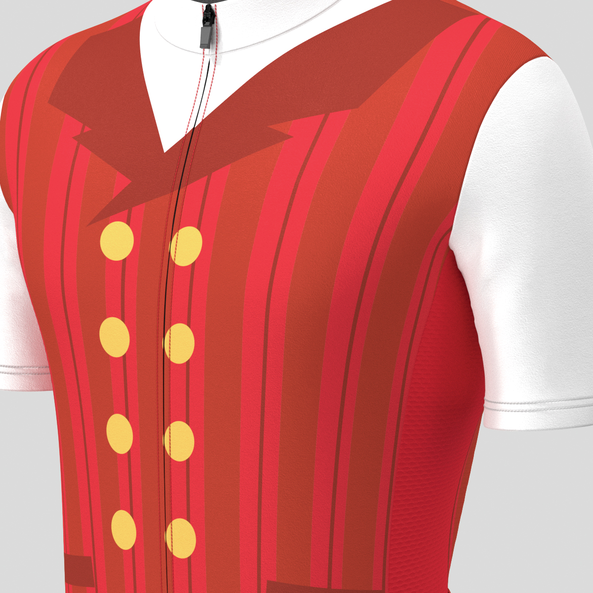 Men's Finland National Costume Cycling Jersey