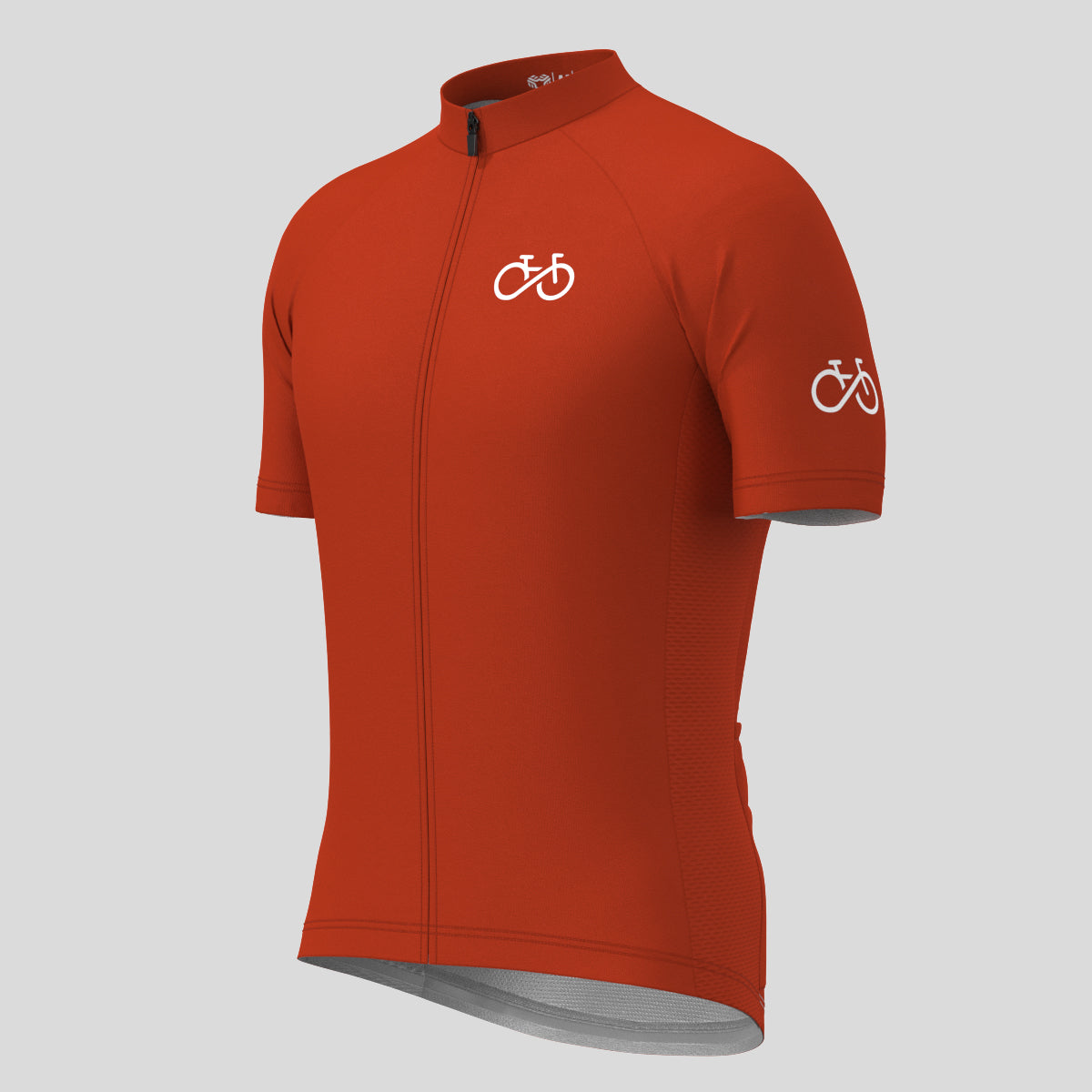 Ride Forever Men's Cycling Jersey -Brick