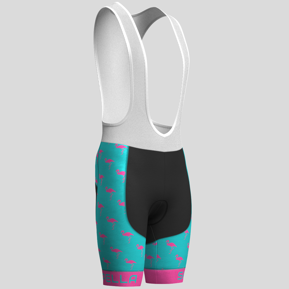 Flamingo Men's Cycling Kit - Pink/Blue