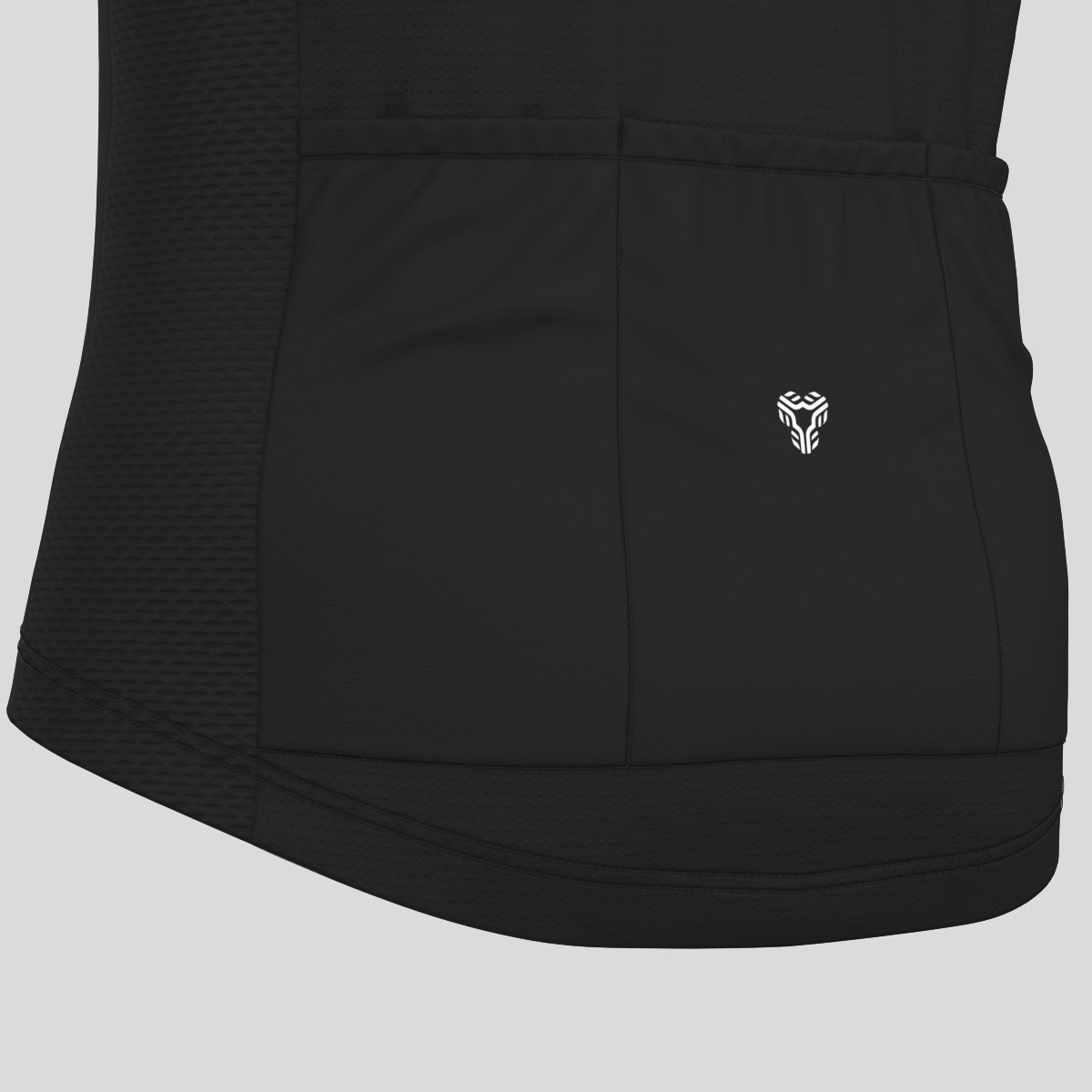 Bike Smile Men's Cycling Jersey - Black