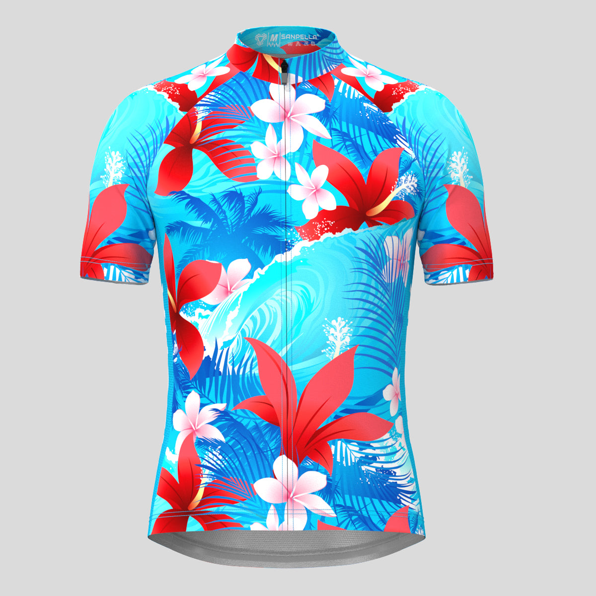 Hawaii Classic Floral Men's Cycling Jersey