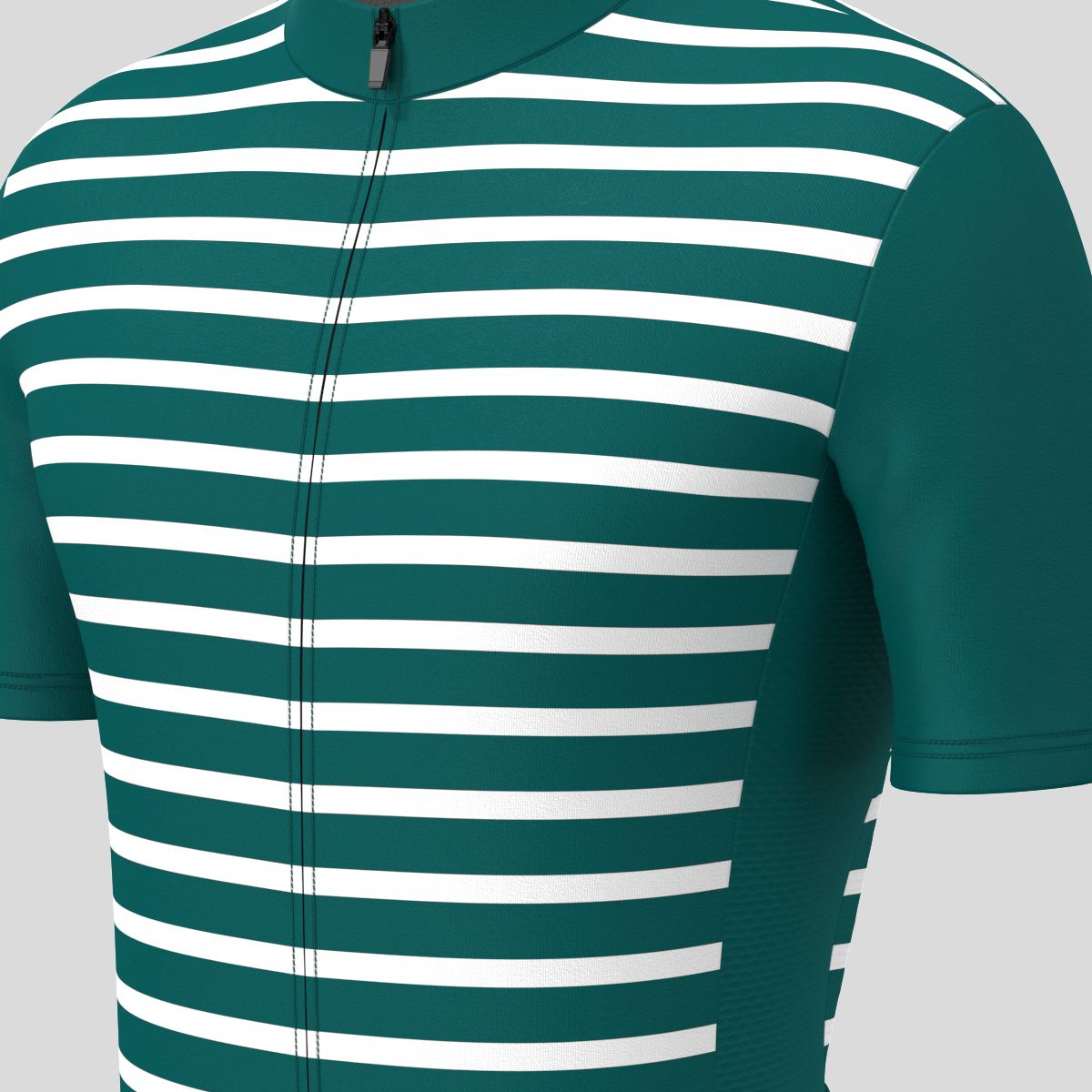 Minimal Stripes Men's Cycling Jersey - Midnight