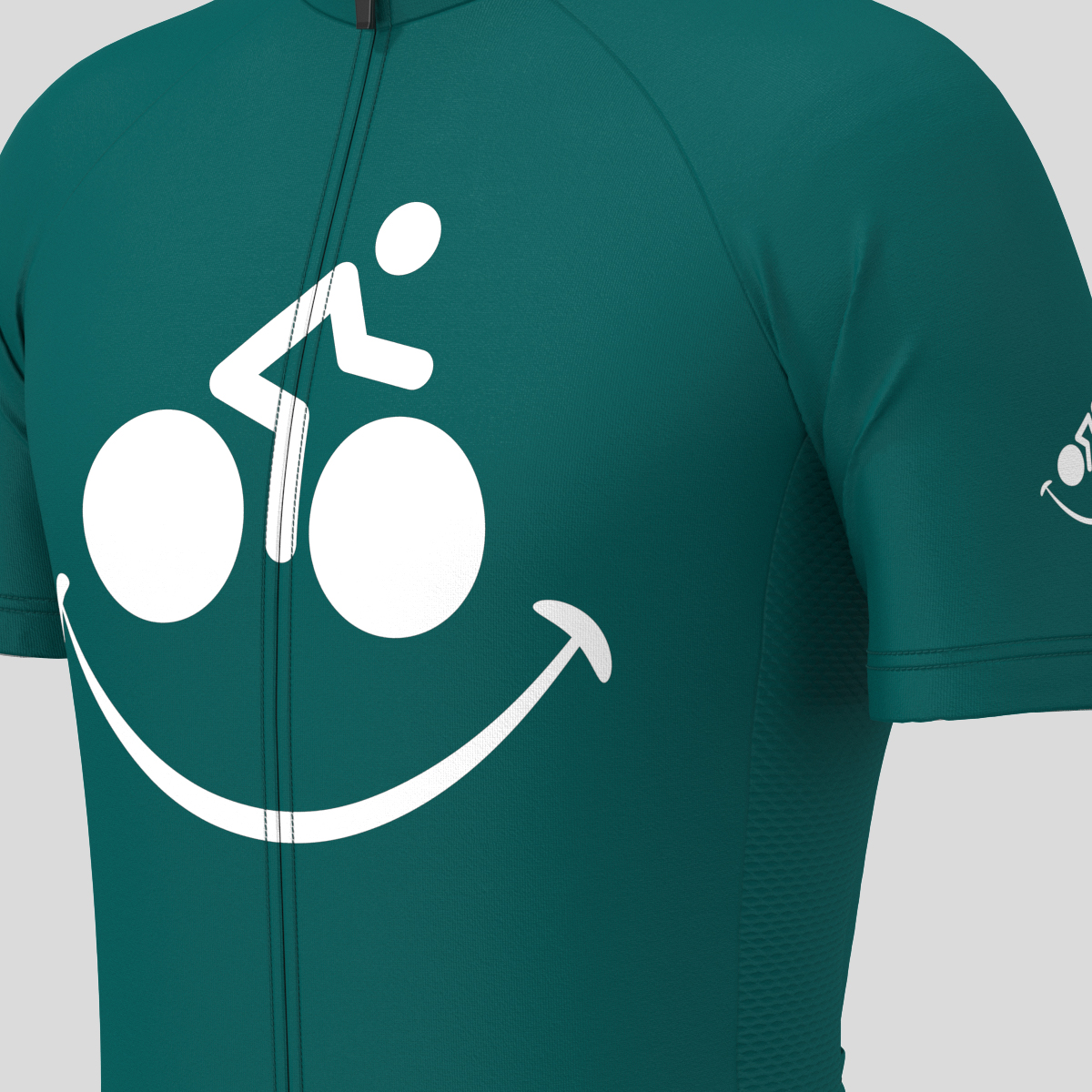 Bike Smile Men's Cycling Jersey - Midnight