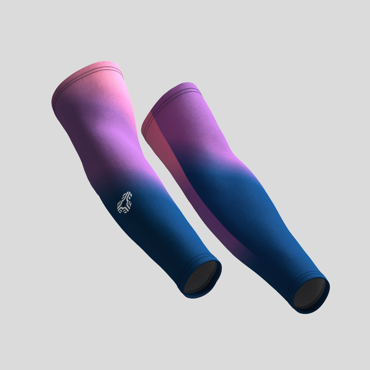 Men's Minimal Fade Arm Warmer - Purple