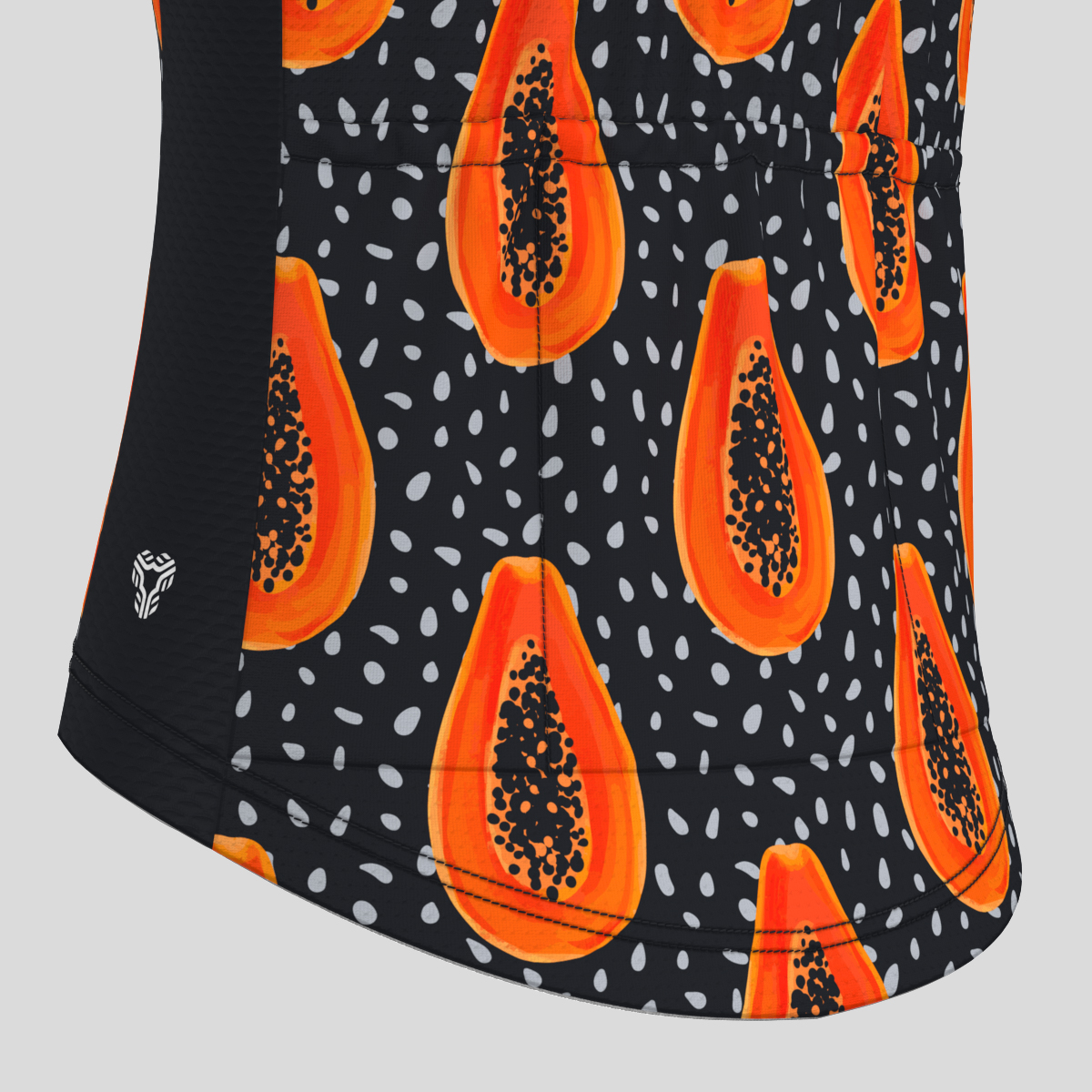 Papaya Women's Cycling Jersey - Black