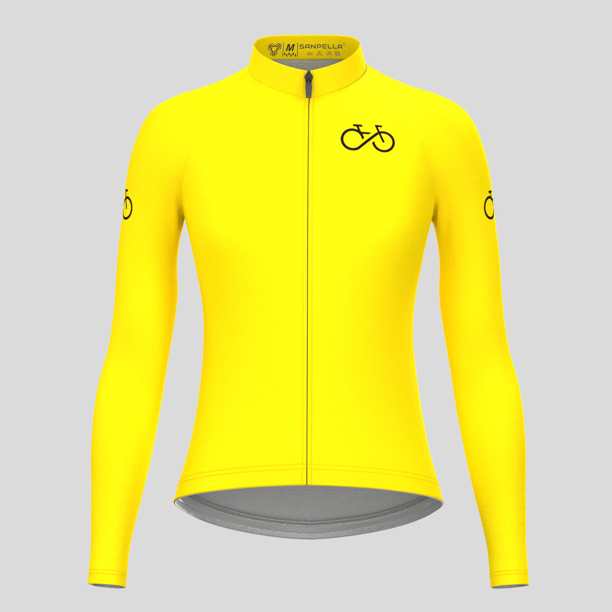 Ride Forever Women's LS Cycling Jersey - Maize