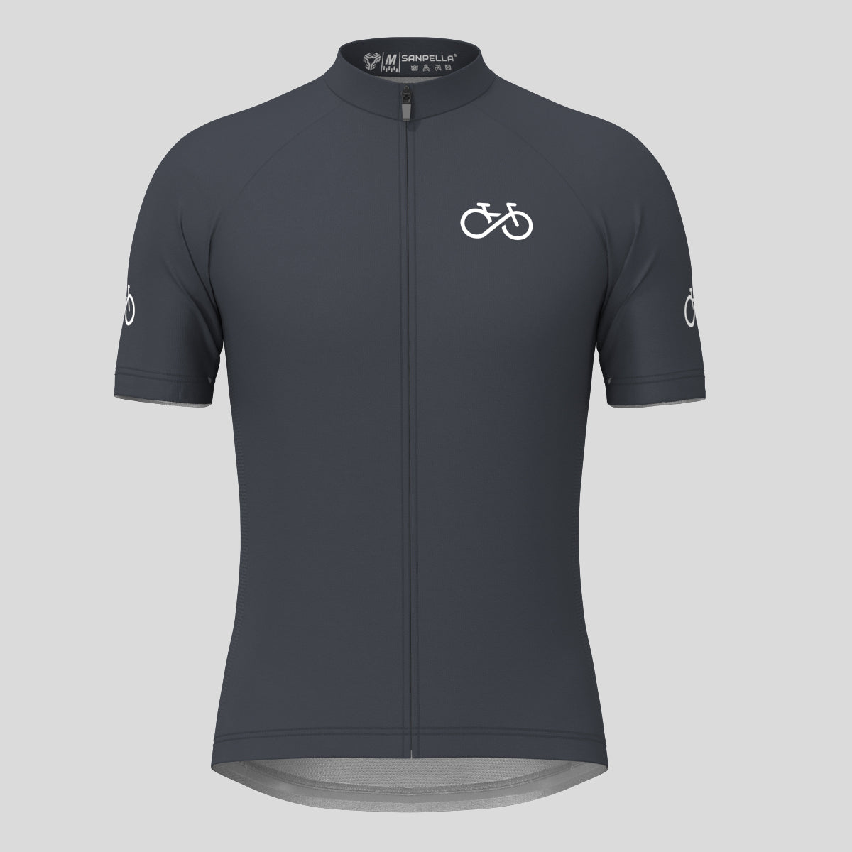 Ride Forever Men's Cycling Jersey -Graphite