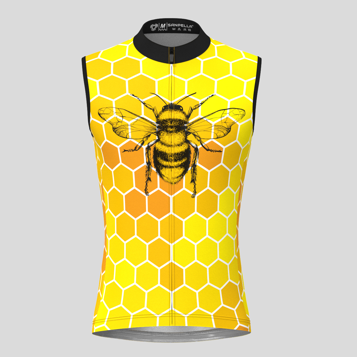 Bee Men's Sleeveless Cycling Jersey