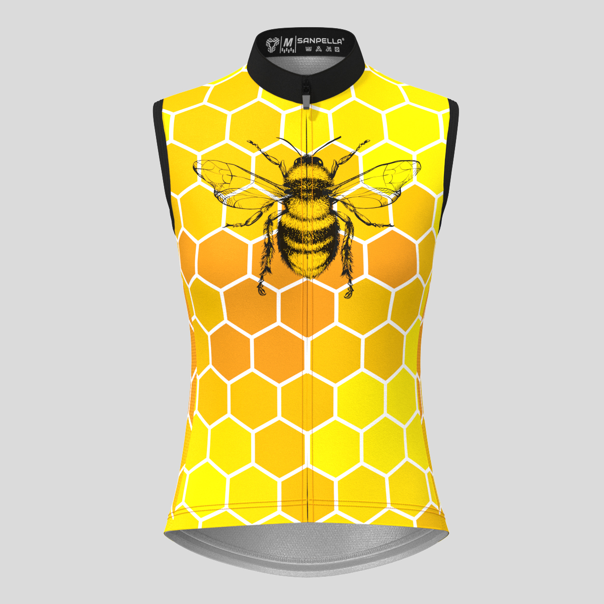 Women's Bee Sleeveless Cycling Jersey