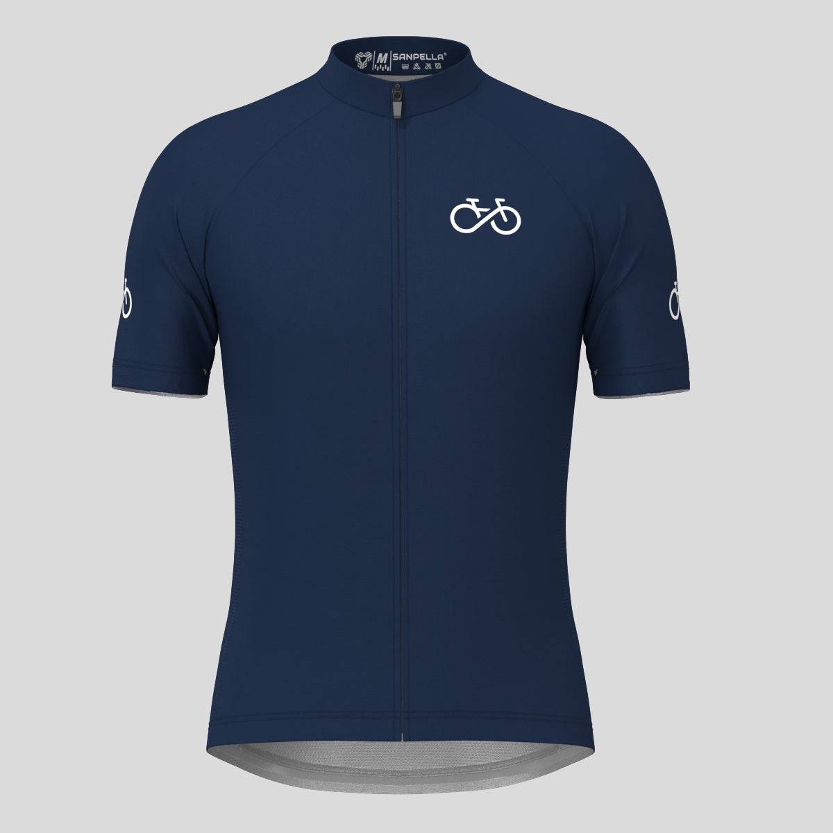 Ride Forever Men's Cycling Jersey -Navy