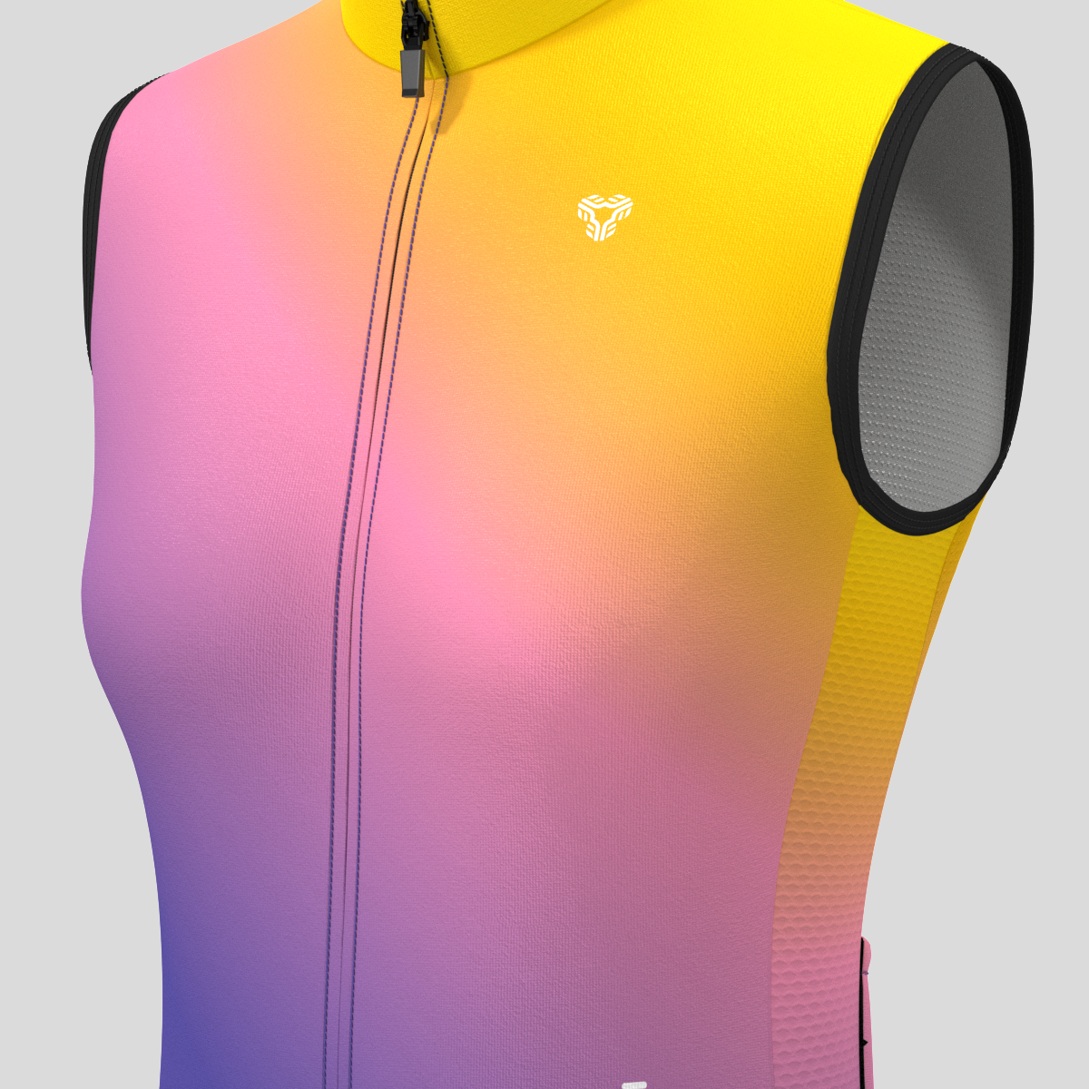 Women's Minimal Fade Sleeveless Cycling Jersey - Pink