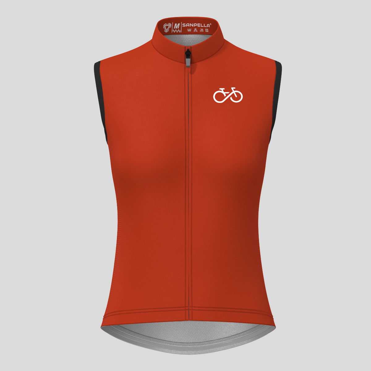 Women's Ride Forever Sleeveless Cycling Jersey - Brick