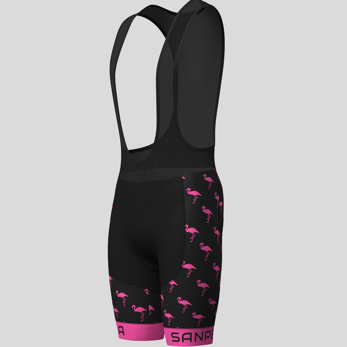 Flamingo Men's Cycling Kit - Pink/Black