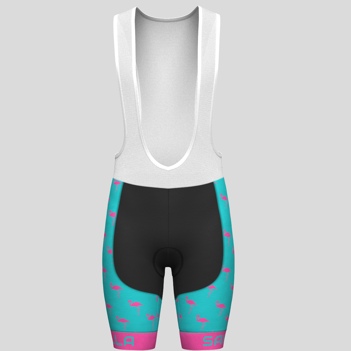 Flamingo Men's Cycling Kit - Pink/Blue