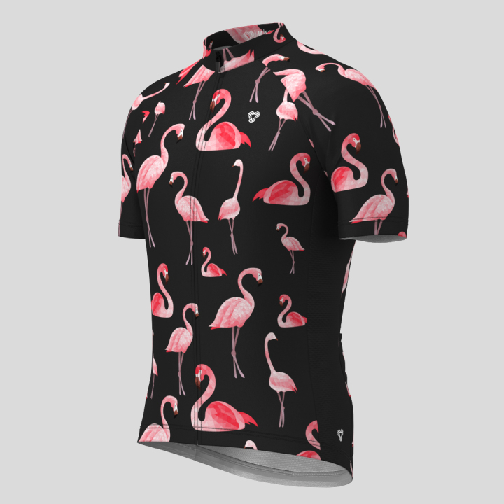 Classic Flamingo Men's Cycling Jersey | Sanpella.cc