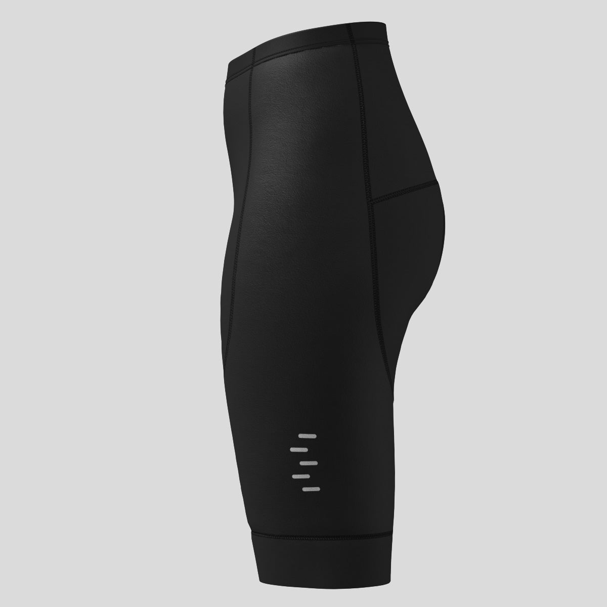 Minimal Solid Women's Cycling Shorts Black Sanpella.cc