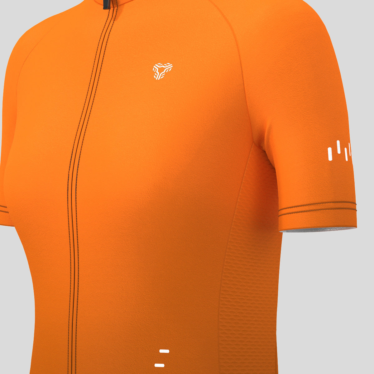 Minimal Gradient Women's Cycling Jersey - Orange