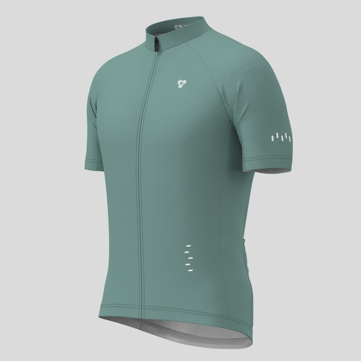 Men's Minimal Solid Cycling Jersey - Sage | Sanpella.cc