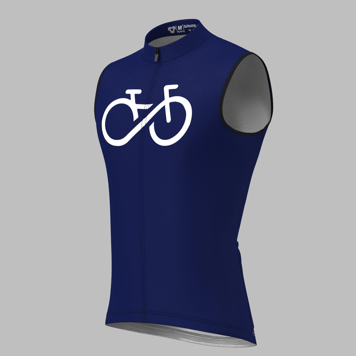 Men's Bike Forever Sleeveless Cycling Jersey - Ink