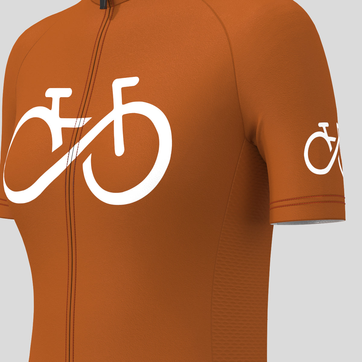 Bike Forever Women's Cycling Jersey - Caramel