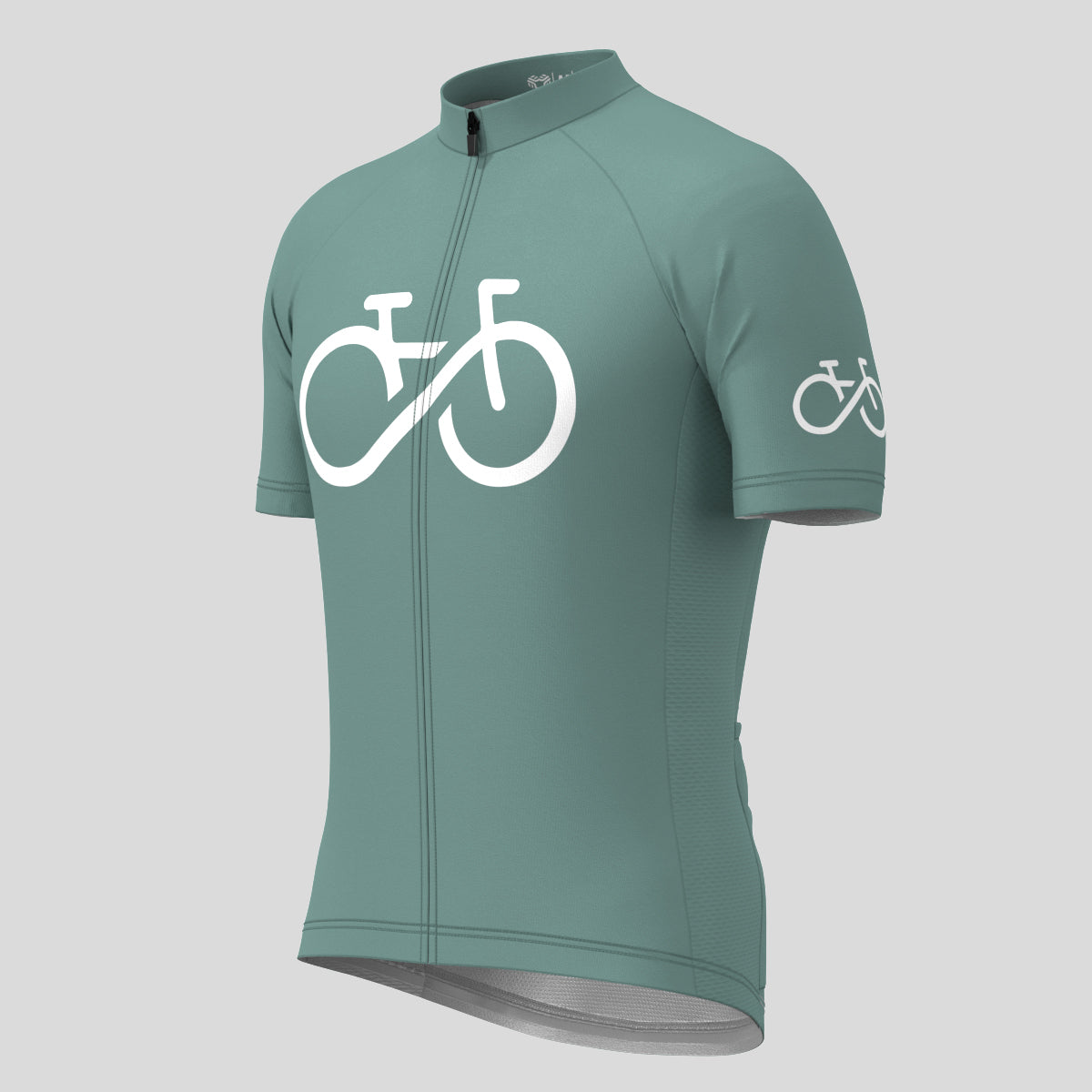 Bike Forever Men's Cycling Jersey -Sage