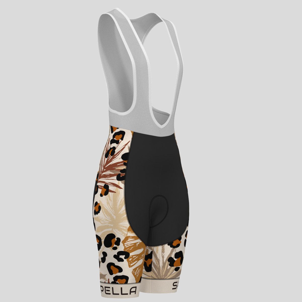 Abstract Tropical Leopard Women Spots Cycling Kit