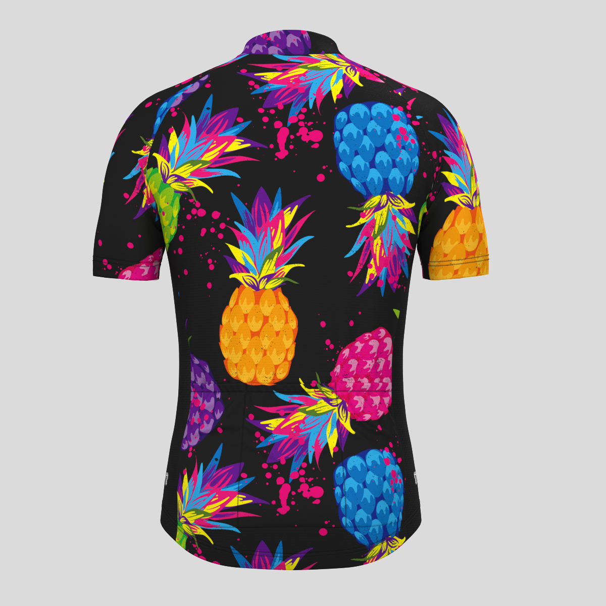 Colorful Pineapples Men's Cycling Jersey