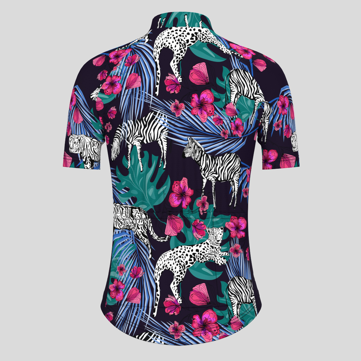 Tropical Plants Flowers Animals Women's Cycling Jersey