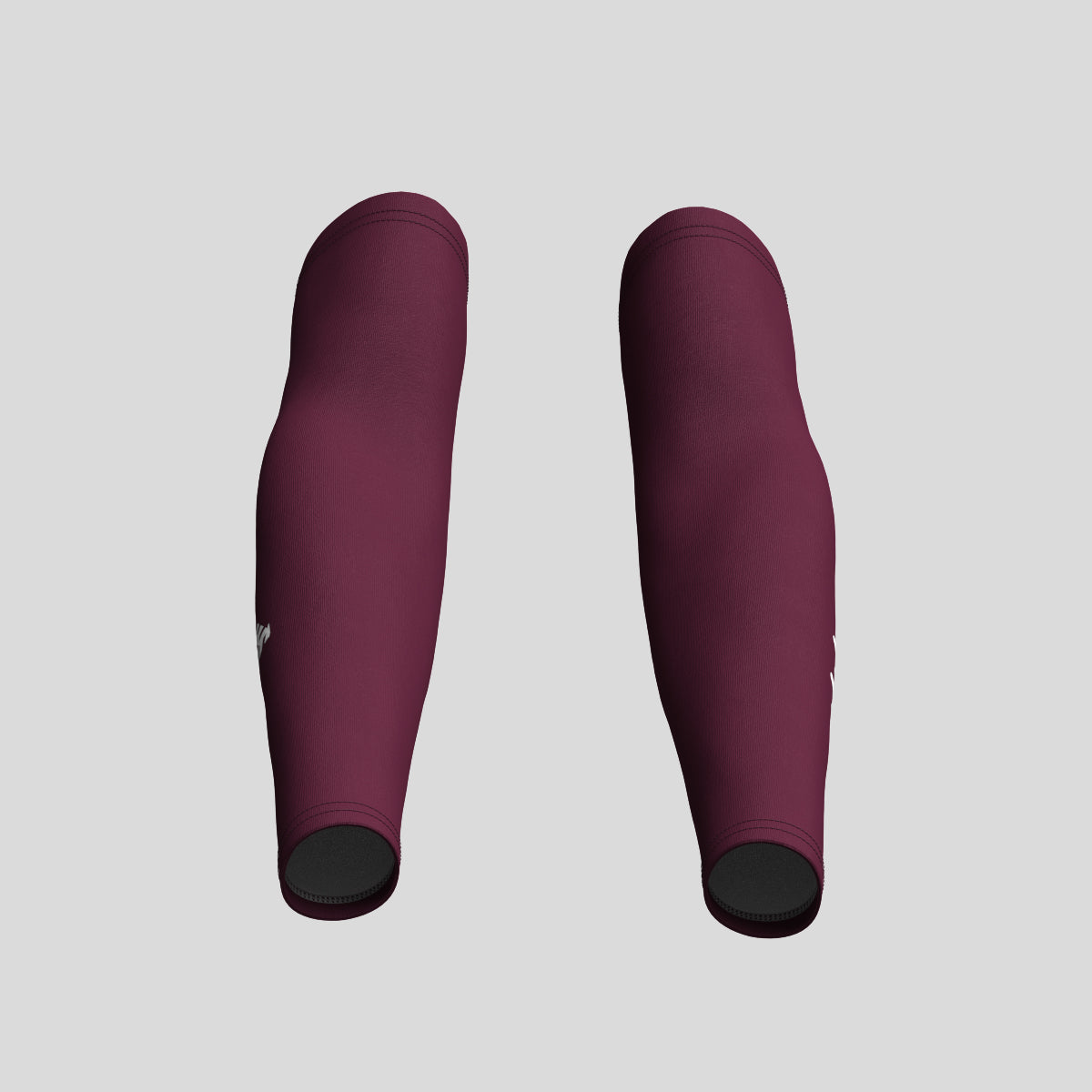 Men's Minimal Solid Arm Warmer - Burgundy