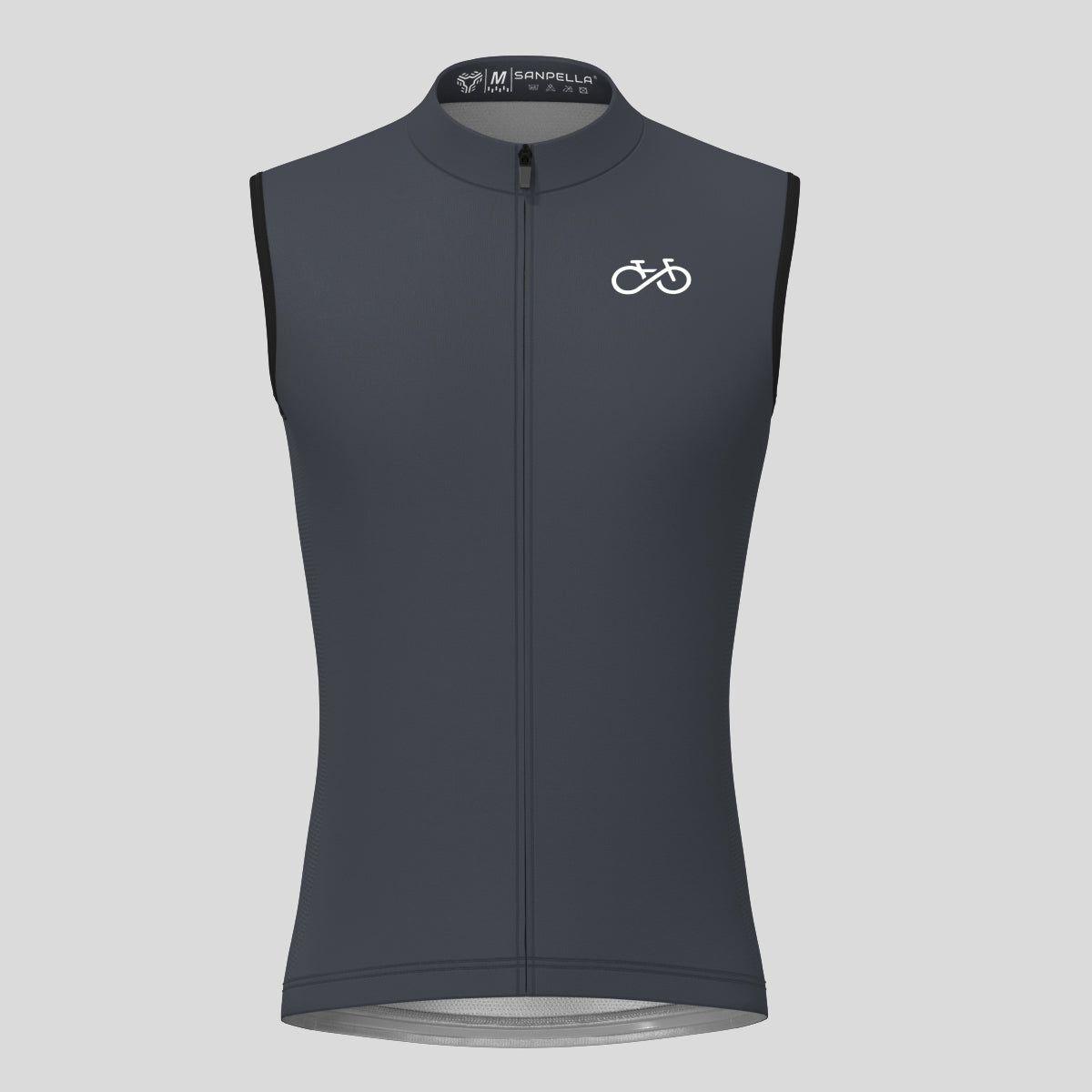 Men's Ride Forever Sleeveless Cycling Jersey - Graphite