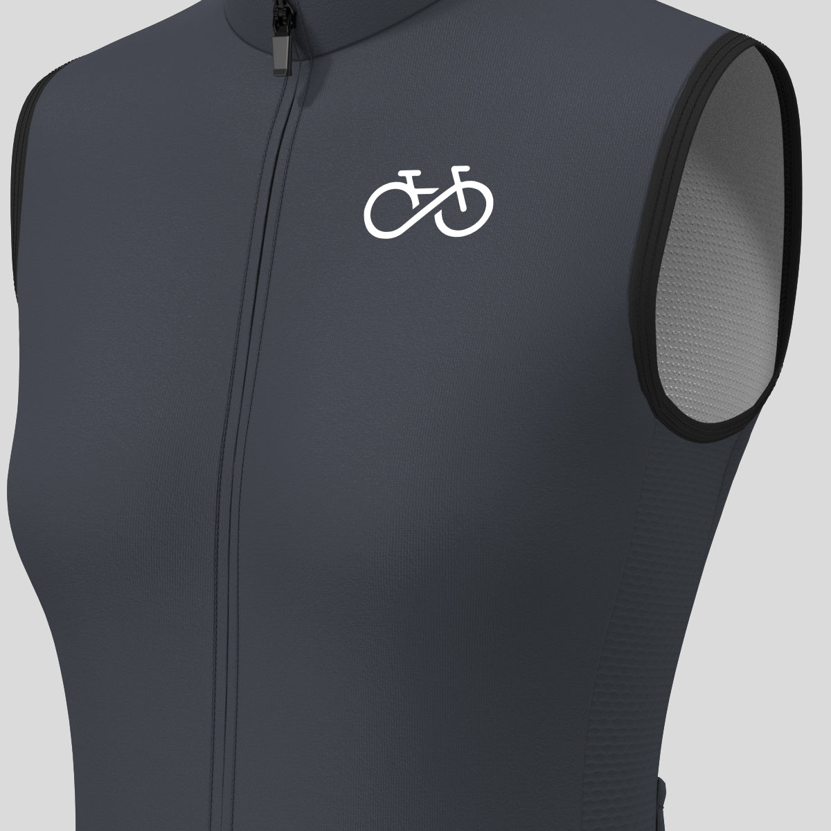 Women's Ride Forever Sleeveless Cycling Jersey - Graphite